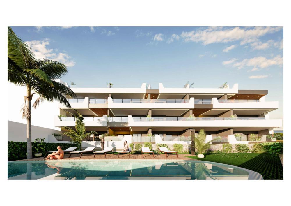 82562-Appartementencomplex in Benijofar met penthouses met privé zwembad