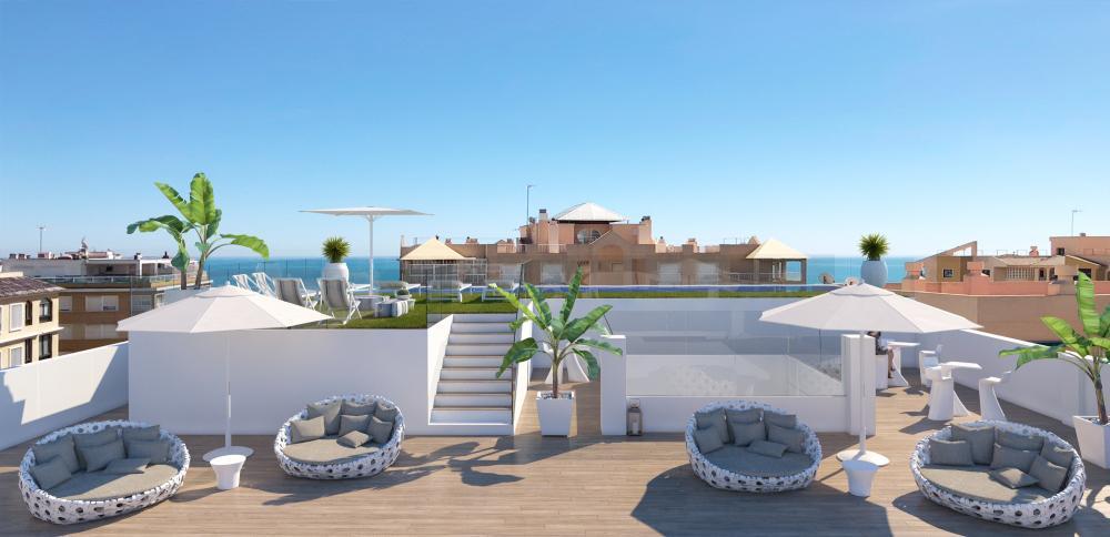 82955-Apartamento con vistas al mar en Guardamar