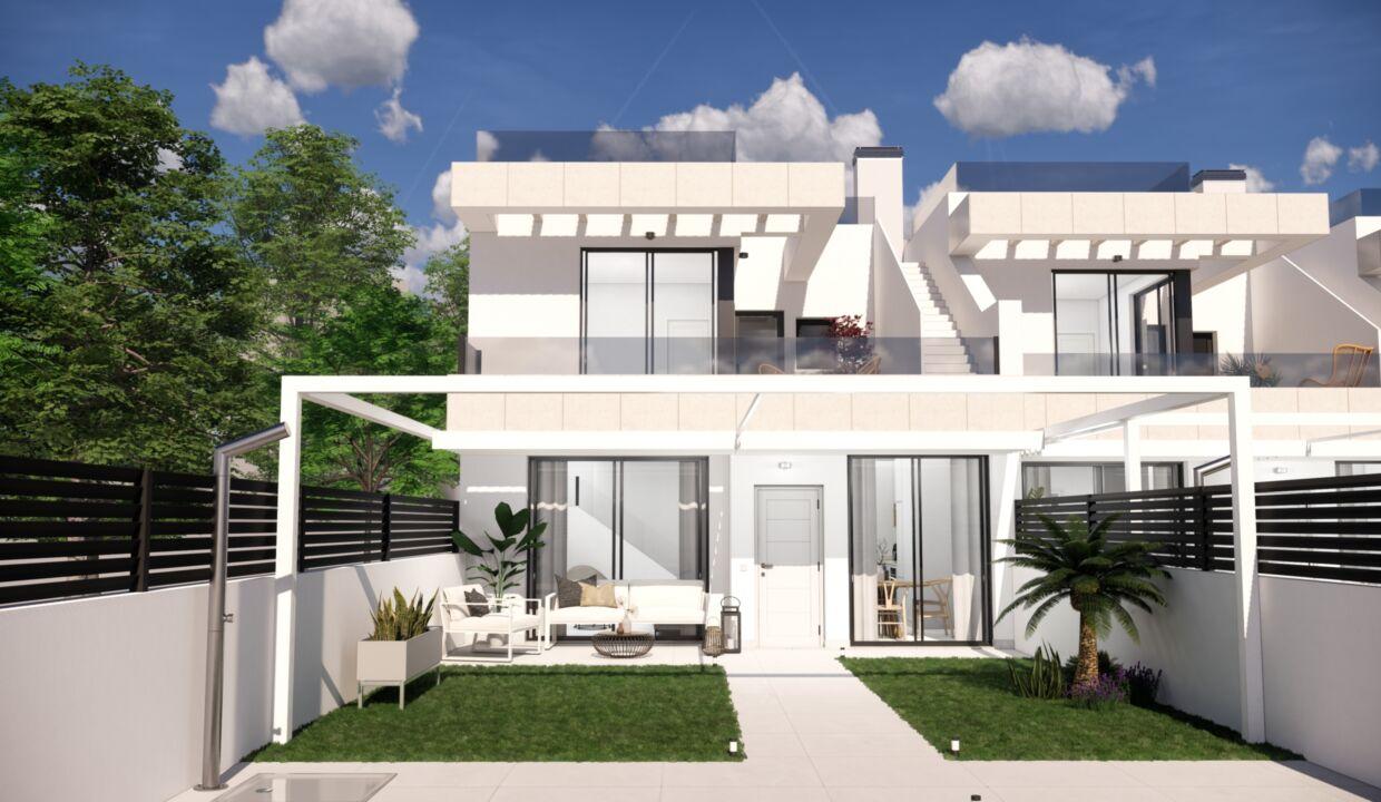 87016-Prachtig complex van geschakelde woningen in Rojales