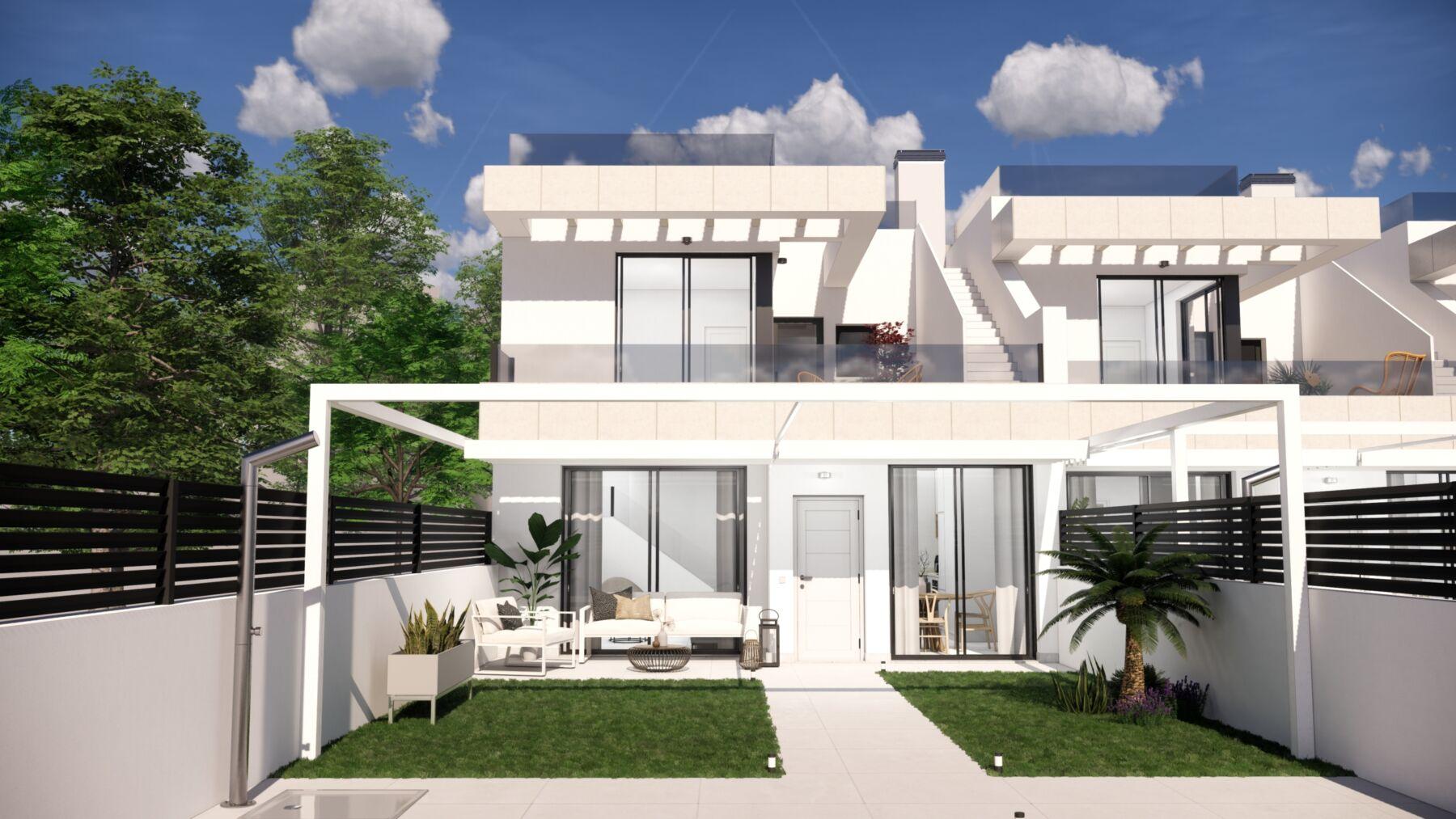 87016-Prachtig complex van geschakelde woningen in Rojales