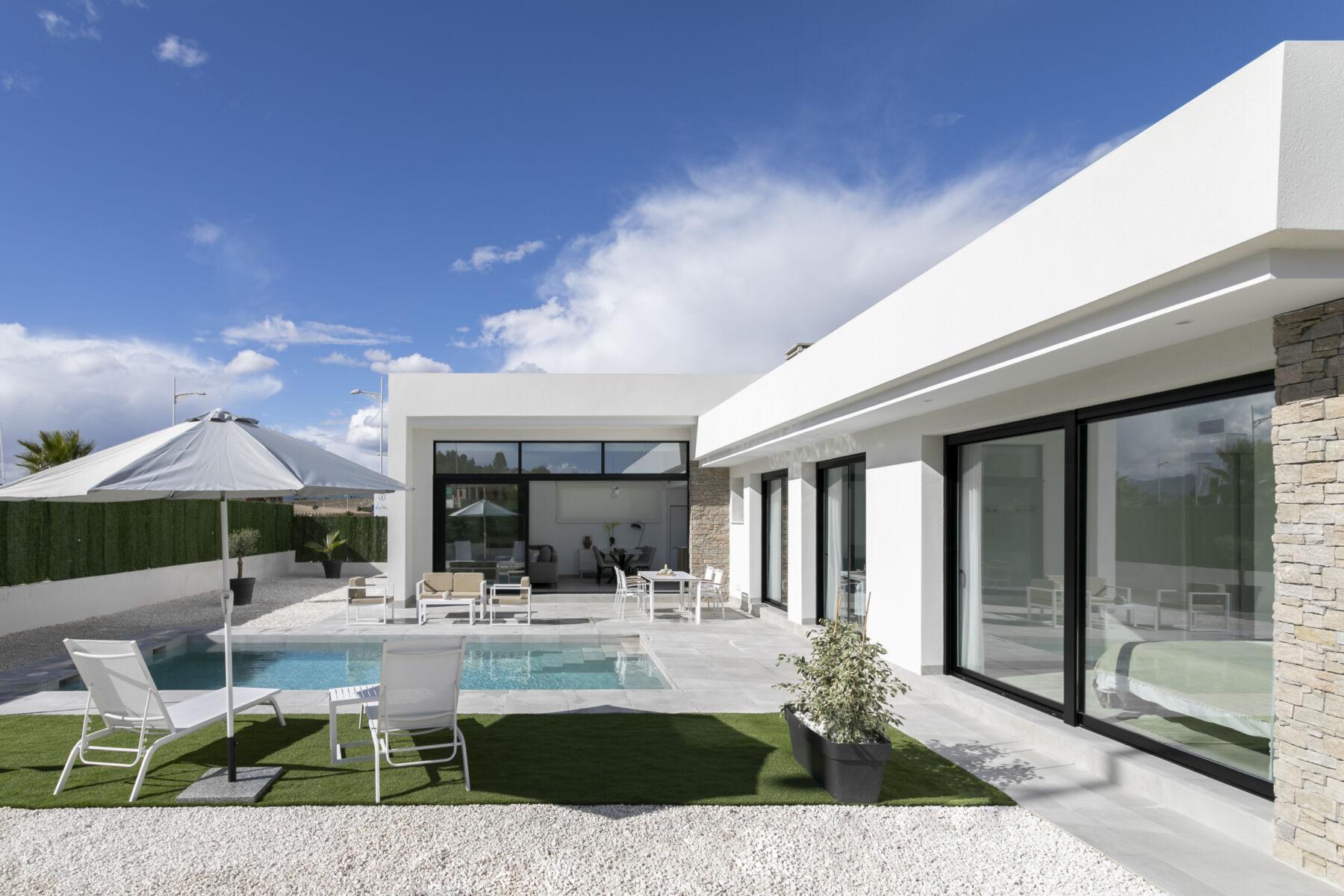 90275-Vrijstaande villa's op percelen van meer dan 500 m2 in Calasparra