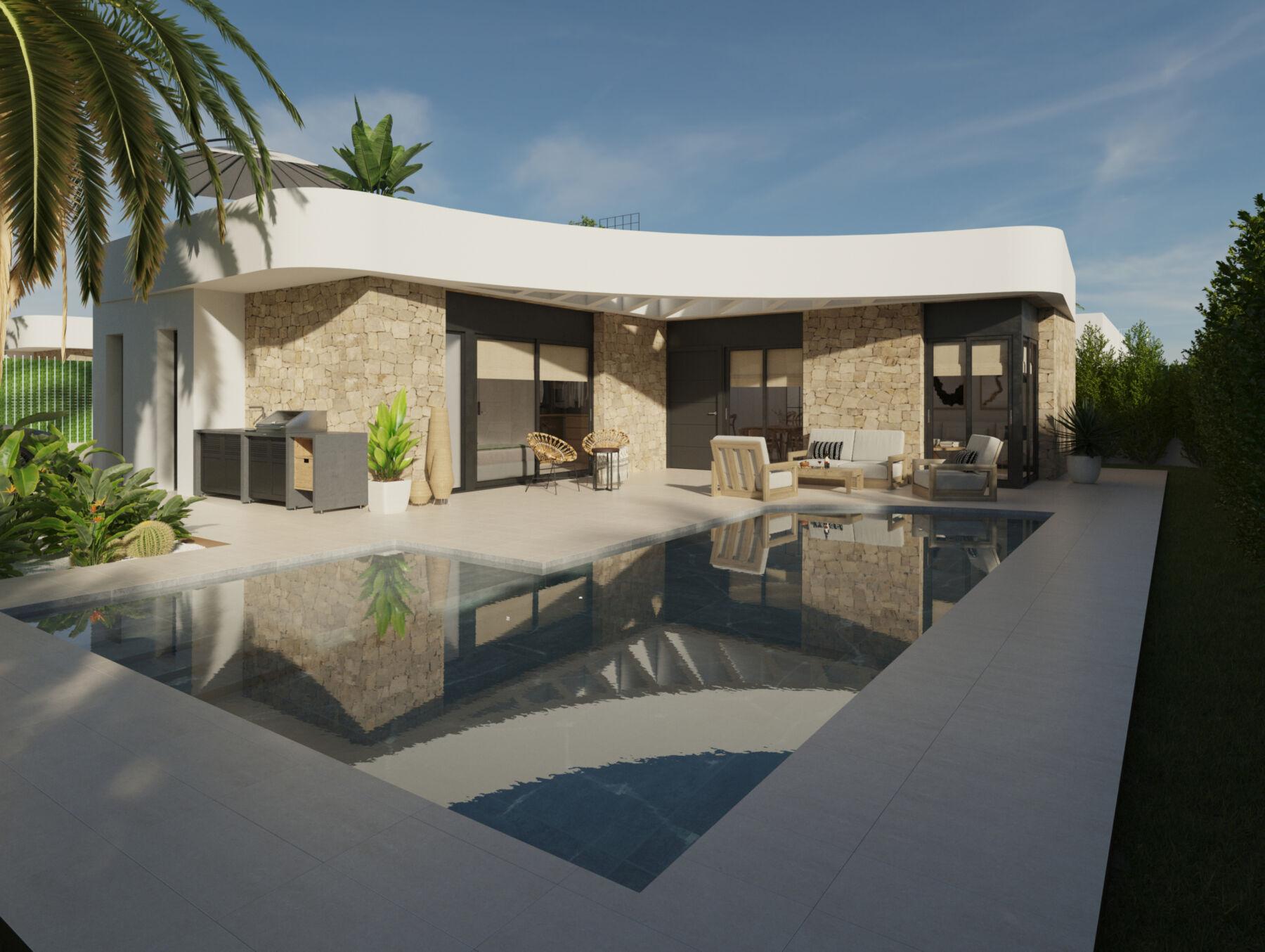 93084-Vrijstaande villa in Los Montesinos met privé zwembad
