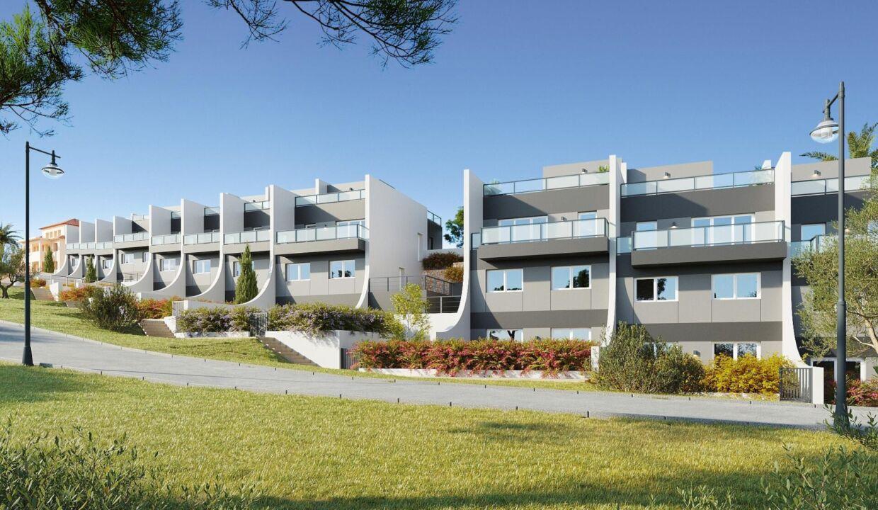 93563-Geschakelde herenhuizen in Balcón de Finestrat met prachtig uitzicht