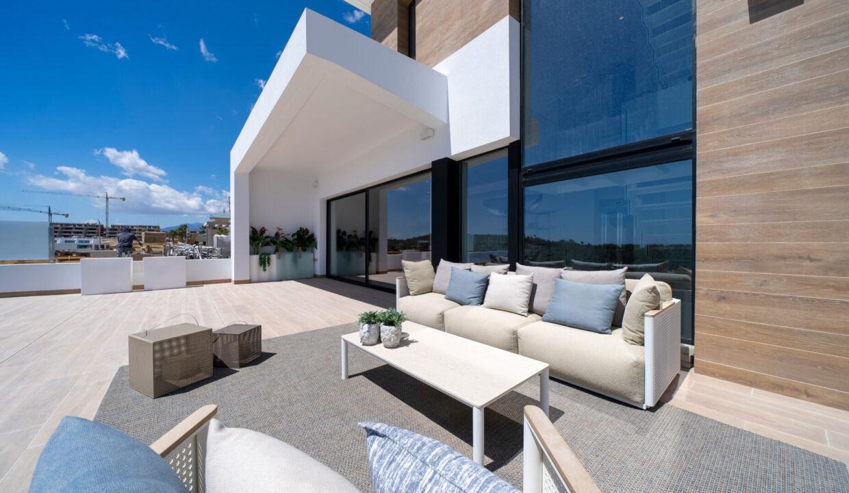 93599-Luxe vrijstaande villa's in Finestrat met zeezicht en infinity pool