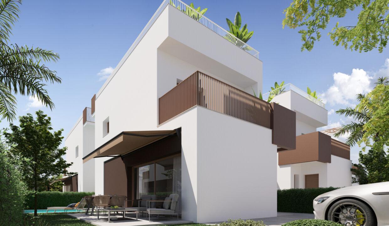 94190-Moderne vrijstaande villa's op slechts 800 meter van Playa del Pinet