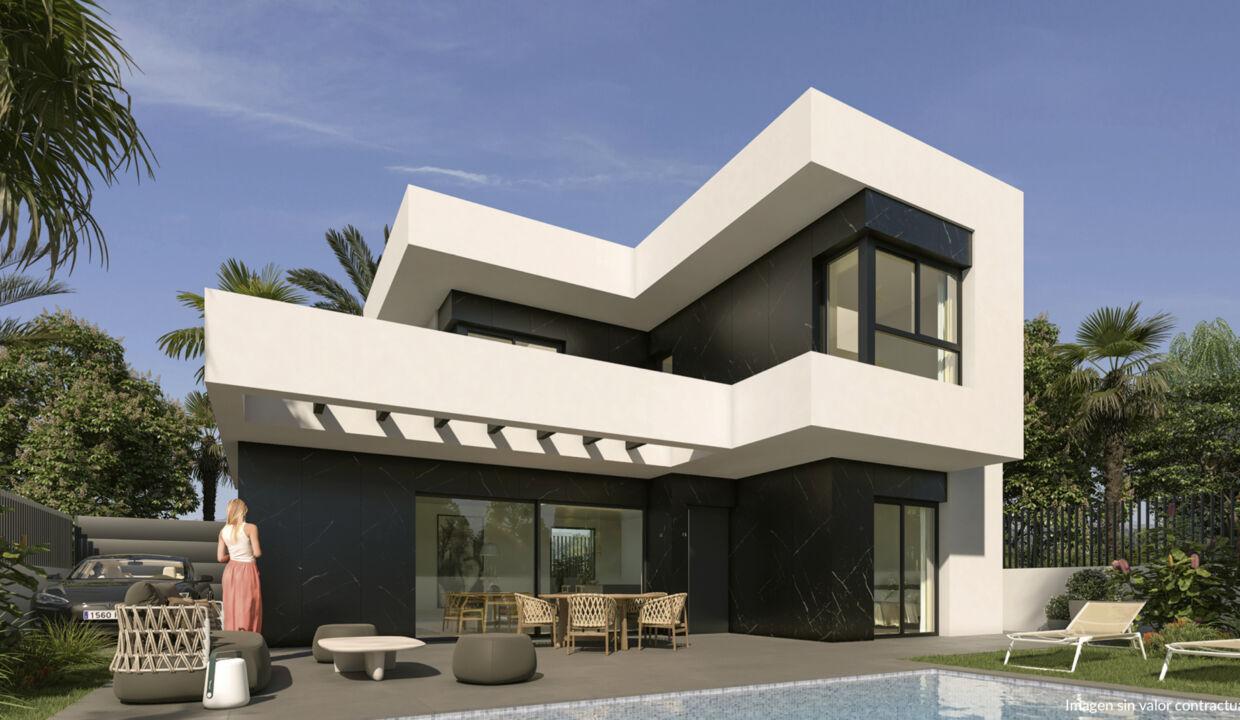 95146-Moderne en ruime vrijstaande villa's in Benimar