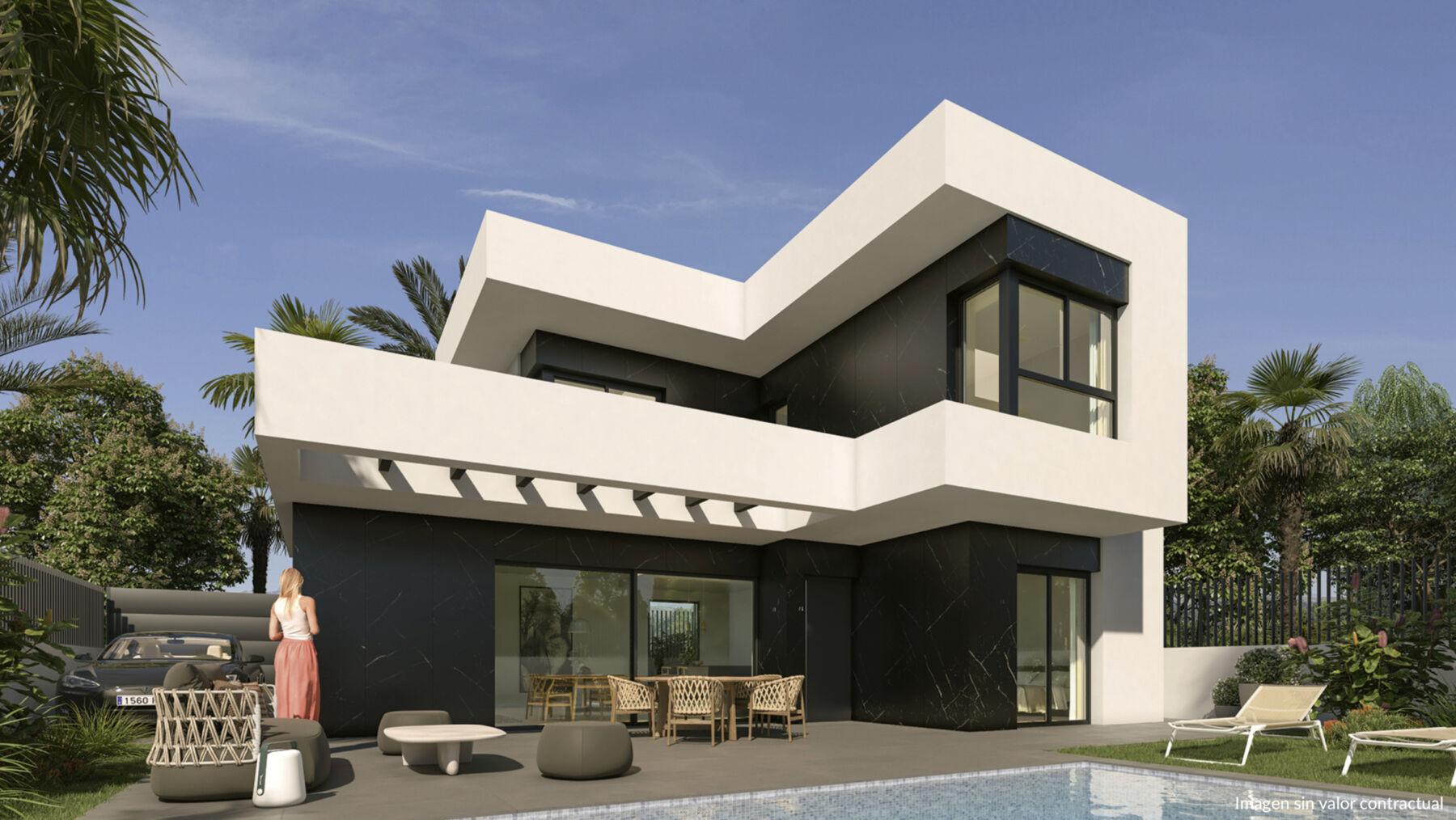 95146-Moderne en ruime vrijstaande villa's in Benimar