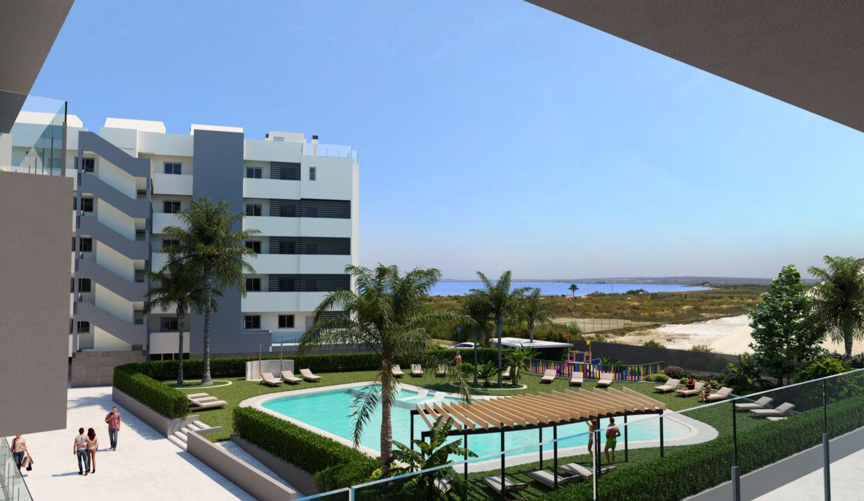 95405-Apartments with sea views just 100m from the beach in Santa Pola